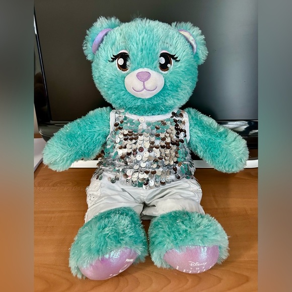 Build a bear 2023 Disney the little mermaid Ariel plush toy with BAB clothes - Picture 1 of 7